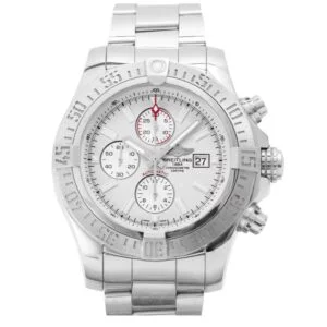 Breitling Avenger 2 , steel, white dial