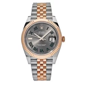 Rolex Datejust Wimbledon, Two tone, grey dial