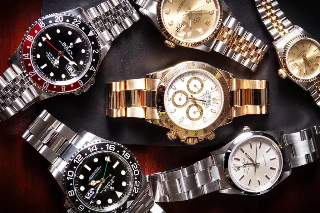 Fake Rolex watch collection