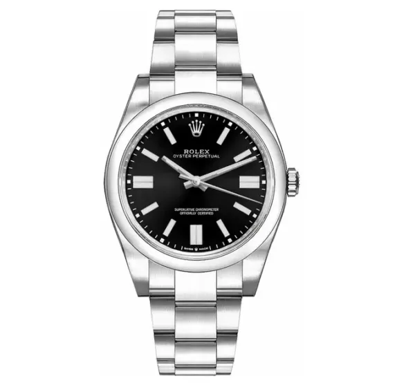 Rolex Oyster Perpetual black dial 36mm